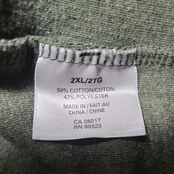 Roots 73 Athletics Men's Sweater Size 2XL 1/4 Zip Pullover Fine Ribbed - Picture 5 of 6